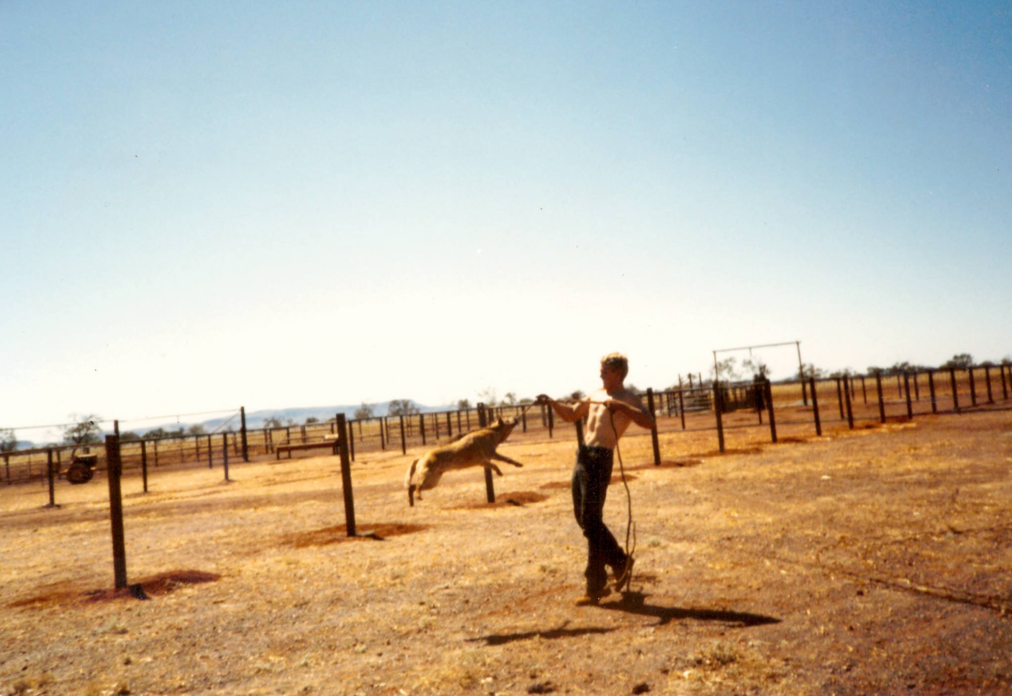 With Rishy at the Cookson Cattle Yards i built aged 17